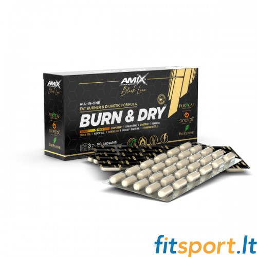 Amix™ Black Line Burn & Dry Blister 90 kaps. 